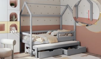 ASHER II łóżko 2 osobowe – DOMEK