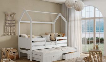 NOLAN łóżko 2 osobowe – DOMEK
