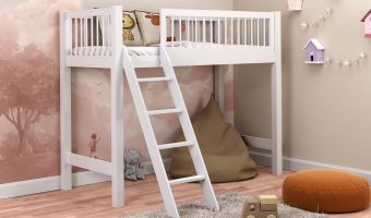 EVI łóżko 1 osobowe, antresola